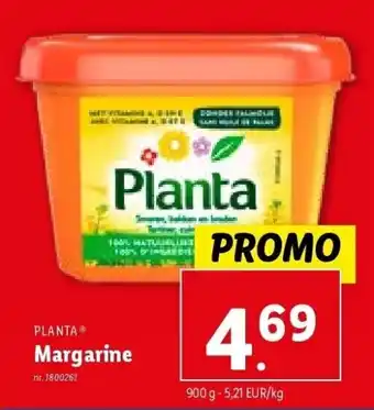 Lidl Margarine aanbieding