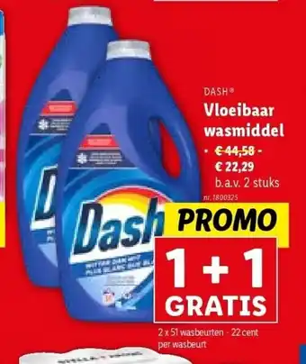 Lidl Vloeibaar wasmiddel aanbieding