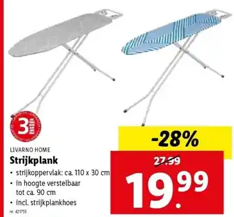 Lidl Strijkplank aanbieding