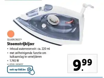 Lidl Stoomstrijkijzer aanbieding