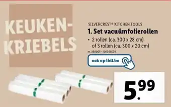 Lidl Set vacuümfolierollen aanbieding