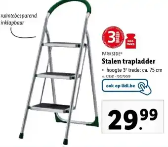 Stalen trapladder