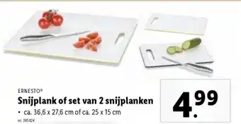 Lidl Snijplank of set van 2 snijplanken aanbieding