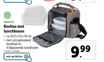 Lidl Koeltas met lunchboxen aanbieding