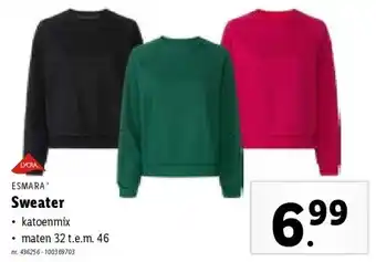 Lidl Sweater aanbieding