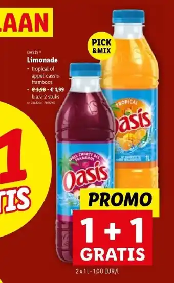 Lidl Limonade aanbieding
