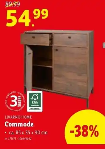 Lidl Commode aanbieding