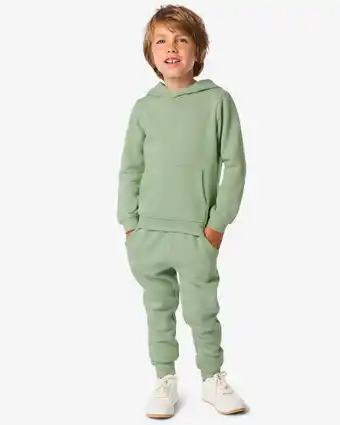 HEMA Hema kinder sweatbroek groen (groen) aanbieding