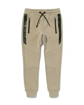 HEMA Hema kinder sweatbroek zand (zand) aanbieding