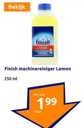 Action Finish machinereiniger Lemon 250ml aanbieding
