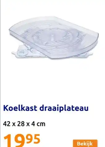 Koelkast draaiplateau 42 x 28 x 4cm