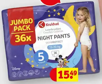 Kruidvat Kruidvat Luierbroekjes Couches-Culottes aanbieding
