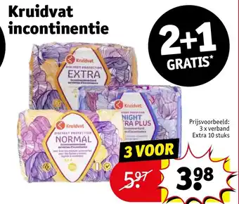Kruidvat incontinentie