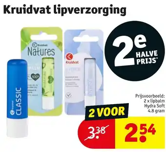 Kruidvat Kruidvat lipverzorging aanbieding
