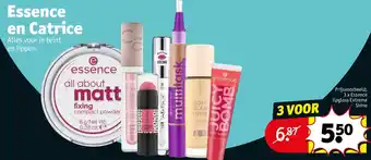 Kruidvat Essence en Catrice aanbieding
