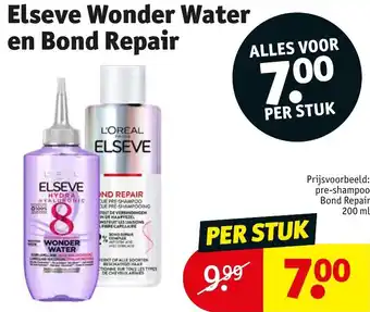 Kruidvat Elseve Wonder Water en Bond Repair aanbieding