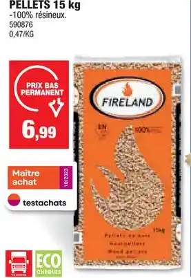 Hubo Pellets 15 kg aanbieding