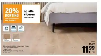 GAMMA Gamma kliklaminaat village aanbieding