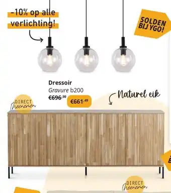 YGO Dressoir aanbieding
