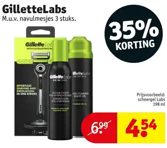 Kruidvat GilletteLabs aanbieding