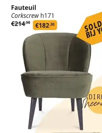 YGO Fauteuil aanbieding