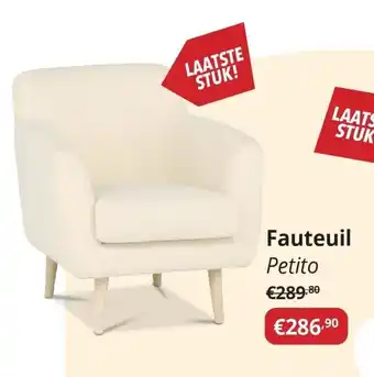 YGO Fauteuil aanbieding