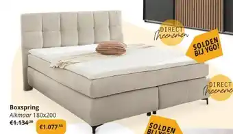 YGO Boxspring aanbieding