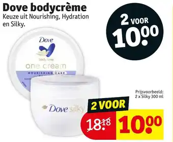 Kruidvat Dove bodycrème aanbieding