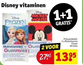 Kruidvat Disney vitaminen aanbieding