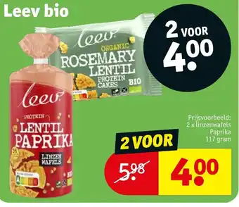Kruidvat Leev bio aanbieding