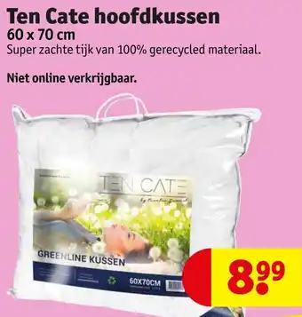 Ten Cate hoofdkussen
