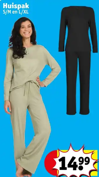 Kruidvat Huispak S/M en L/XL aanbieding