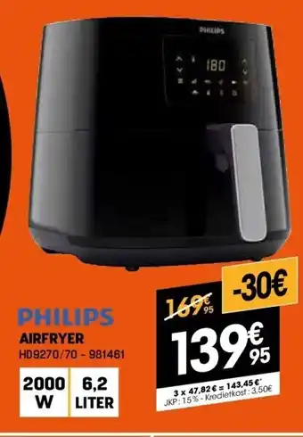 Electro Depot Airfryer aanbieding