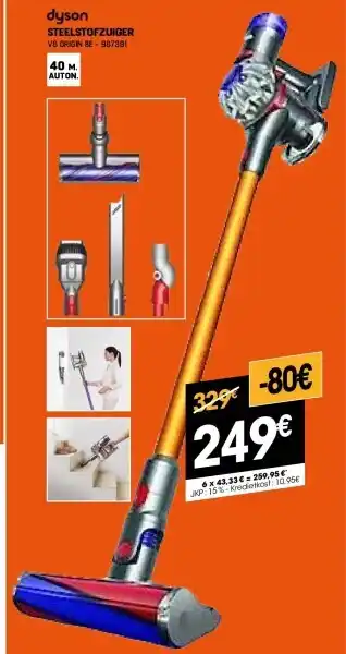Electro Depot Steelstofzuiger aanbieding