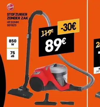 Electro Depot Stofzuiger zonder zak aanbieding