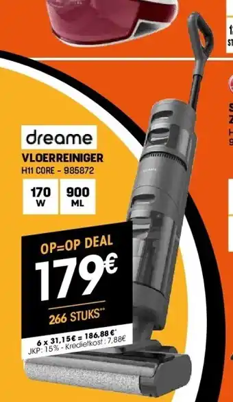 Electro Depot Vloerreiniger aanbieding