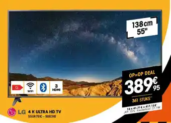 Electro Depot 4 k ultra hd tv aanbieding