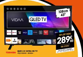 Electro Depot Qled 4 k ultra hd tv aanbieding
