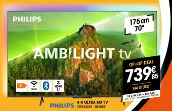 Electro Depot 4 k ultra hd tv aanbieding