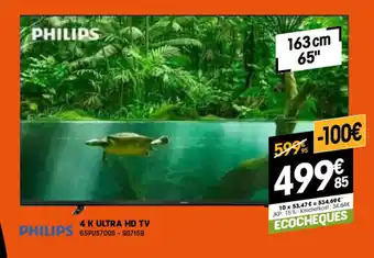 Electro Depot 4 k ultra hd tv aanbieding