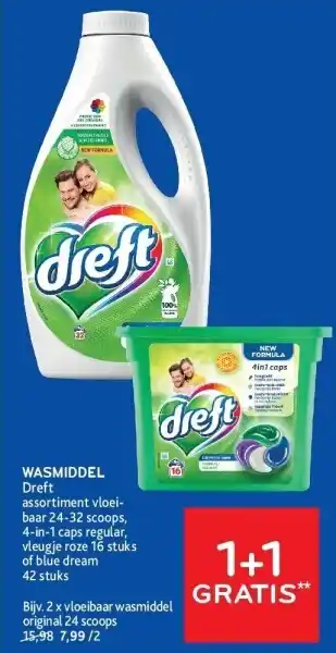 Alvo Wasmiddel dreft aanbieding