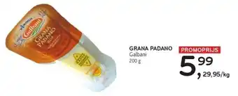 Alvo Grana padano galbani 200 g aanbieding