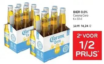 Alvo Bier 0.0% corona cero 6 x 33 cl aanbieding