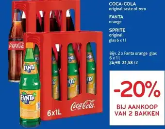 Alvo Coca-cola original taste of zero aanbieding