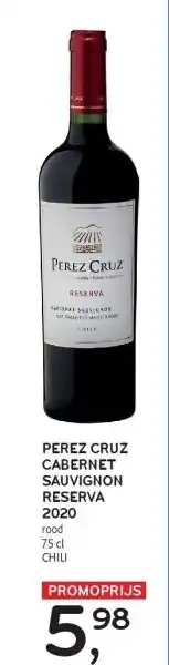 Alvo Perez cruz cabernet sauvignon reserva 2020 aanbieding