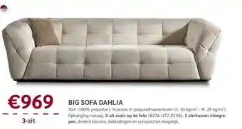 Big sofa dahlia