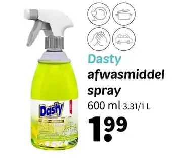 Wibra Afwasmiddel spray aanbieding