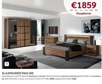 Crack Slaapkamer pauline aanbieding