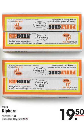 Sligro Mora Kipkorn aanbieding