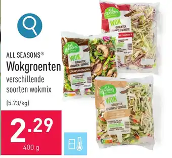 ALDI Wokgroenten 400 g aanbieding
